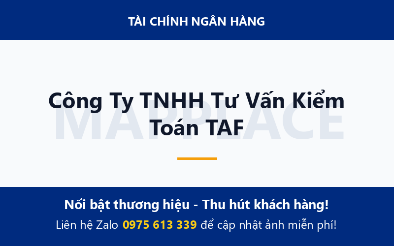 Công Ty TNHH Tư Vấn Kiểm Toán TAF
