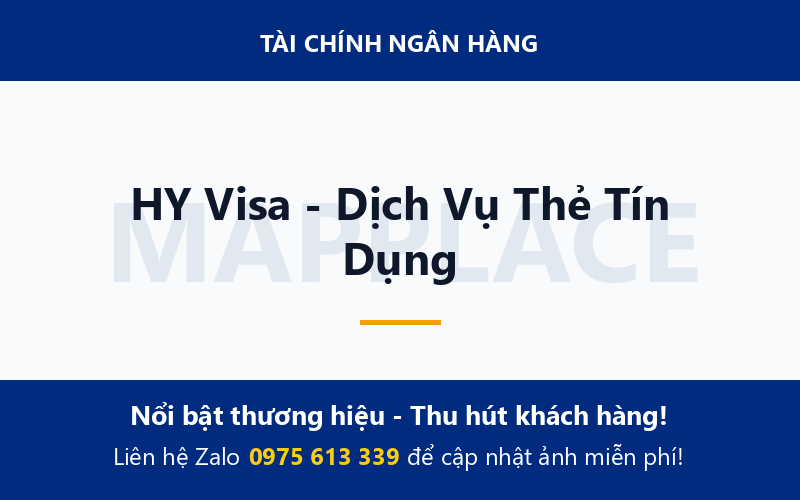 HY Visa - Dịch Vụ Thẻ Tín Dụng