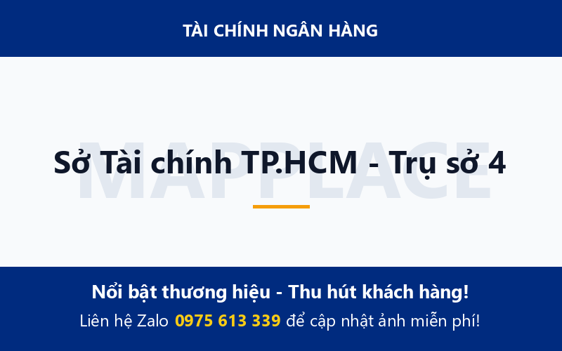 Sở Tài chính TP.HCM - Trụ sở 4