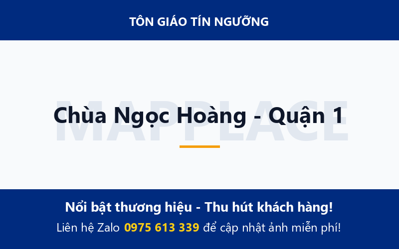 Chùa Ngọc Hoàng - Quận 1