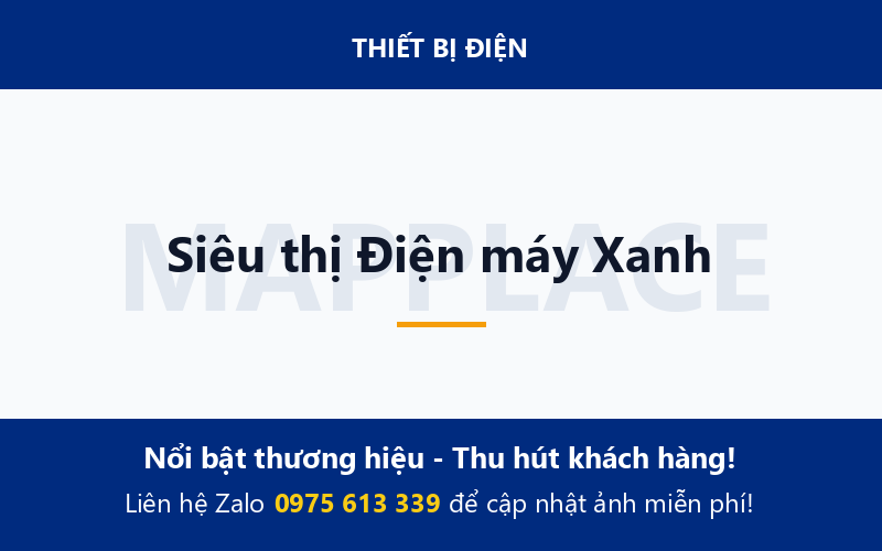 Siêu thị Điện máy Xanh