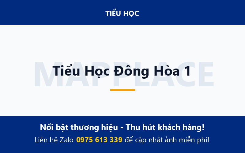 Tiểu Học Đông Hòa 1