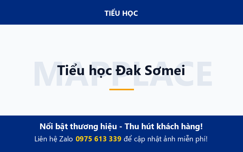 Tiểu học Đak Sơmei