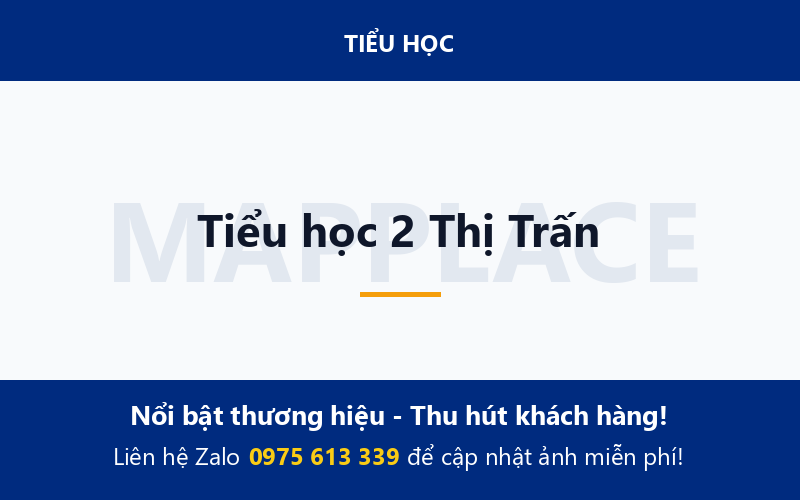 Tiểu học 2 Thị Trấn