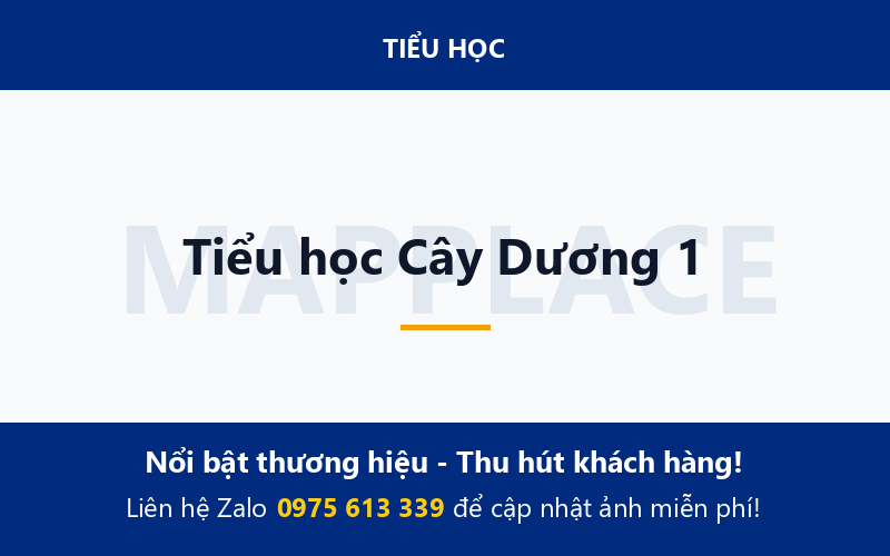 Tiểu học Cây Dương 1