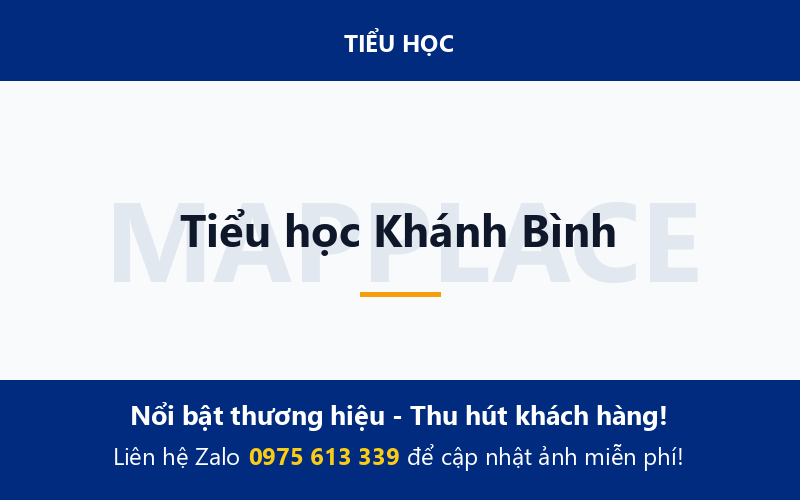 Tiểu học Khánh Bình