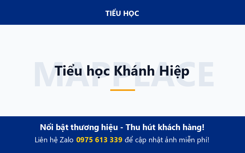 Tiểu học Khánh Hiệp