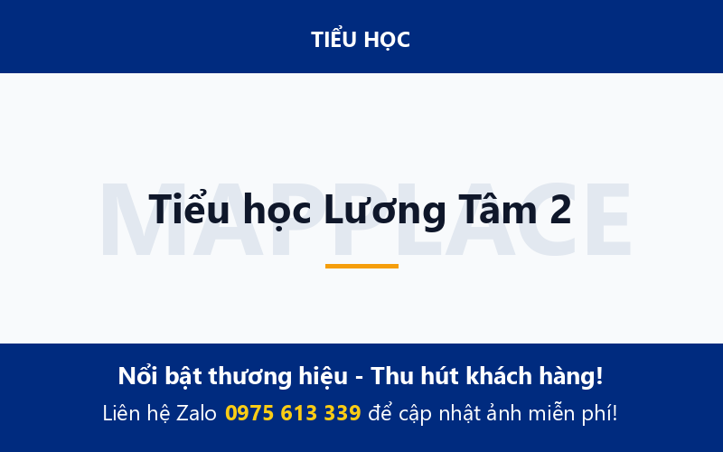 Tiểu học Lương Tâm 2