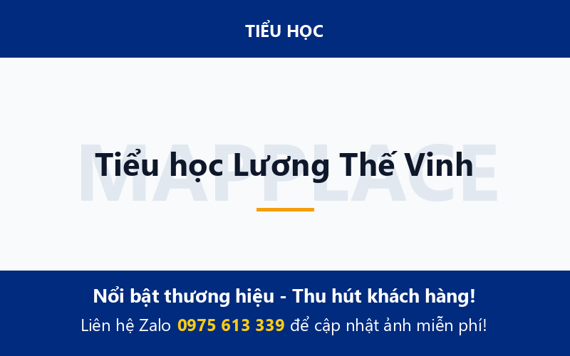 Tiểu học Lương Thế Vinh