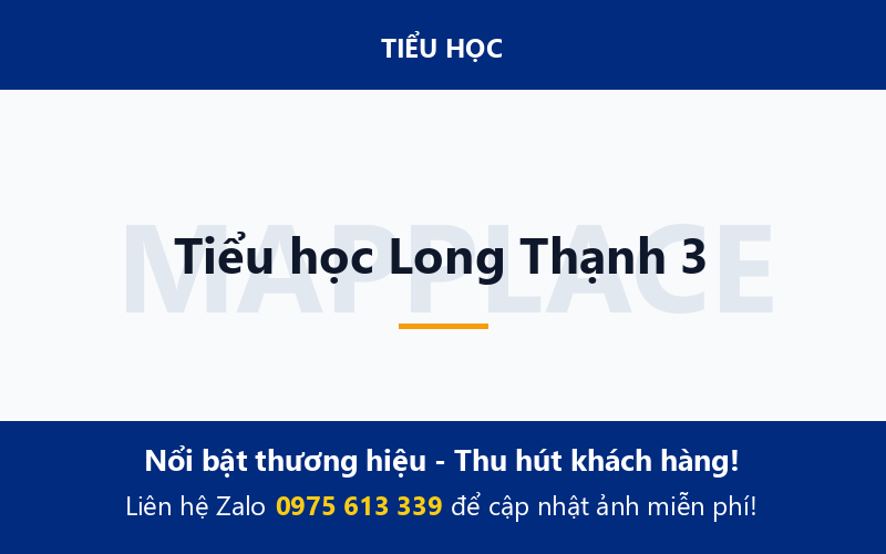 Tiểu học Long Thạnh 3