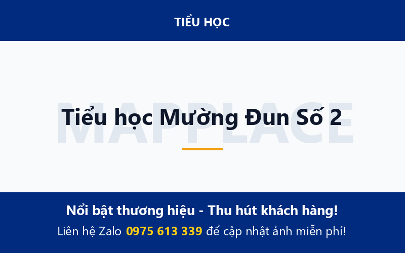 Tiểu học Mường Đun Số 2