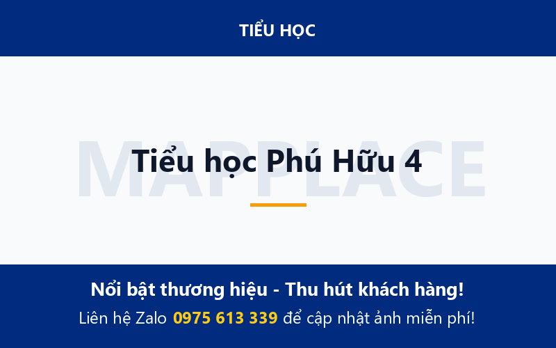 Tiểu học Phú Hữu 4