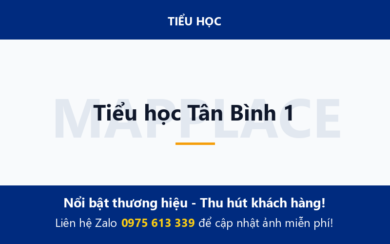 Tiểu học Tân Bình 1