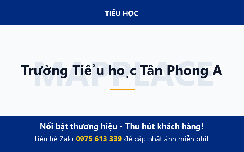 Trường Tiểu học Tân Phong A