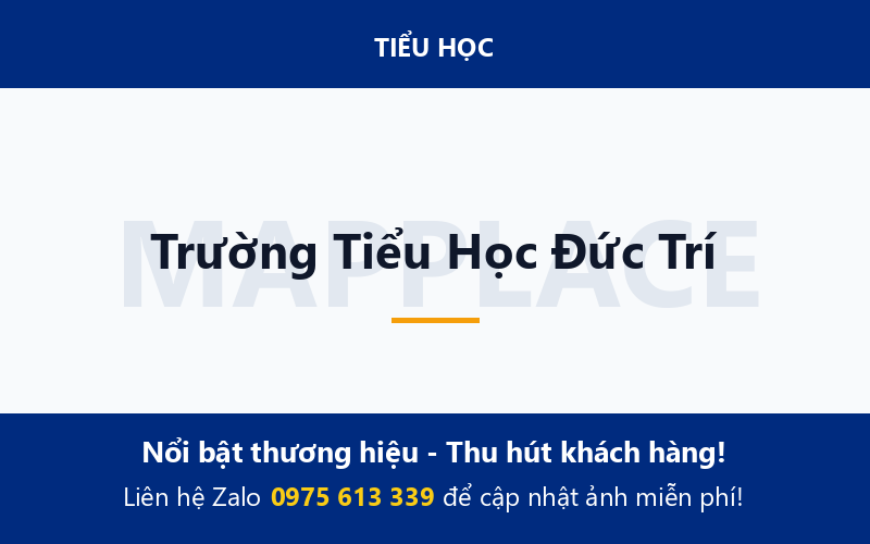 Trường Tiểu Học Đức Trí