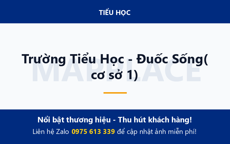 Trường Tiểu Học - Đuốc Sống( cơ sở 1)