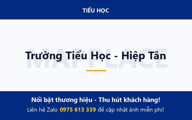 Trường Tiểu Học - Hiệp Tân