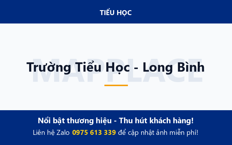 Trường Tiểu Học - Long Bình