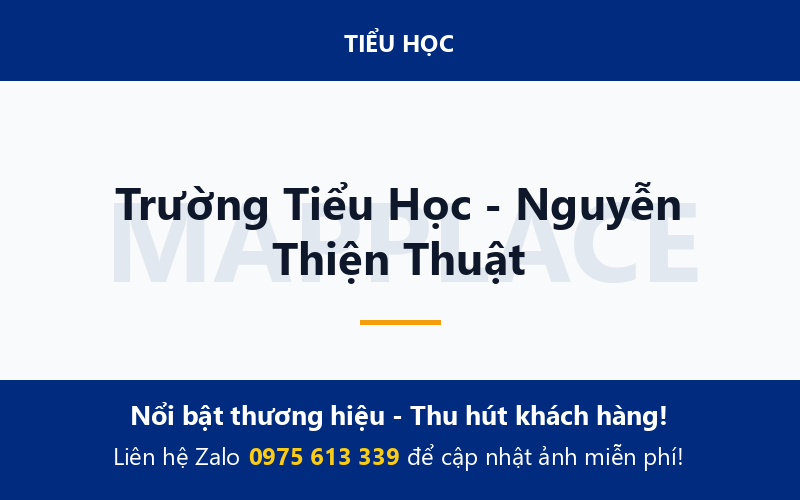 Trường Tiểu Học - Nguyễn Thiện Thuật