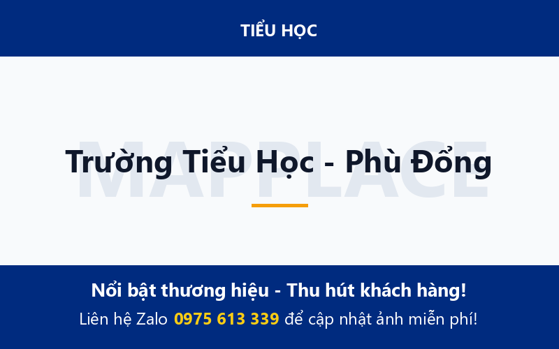 Trường Tiểu Học - Phù Đổng