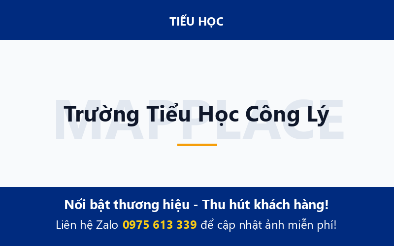 Trường Tiểu Học Công Lý
