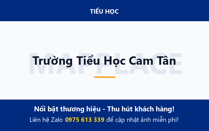 Trường Tiểu Học Cam Tân