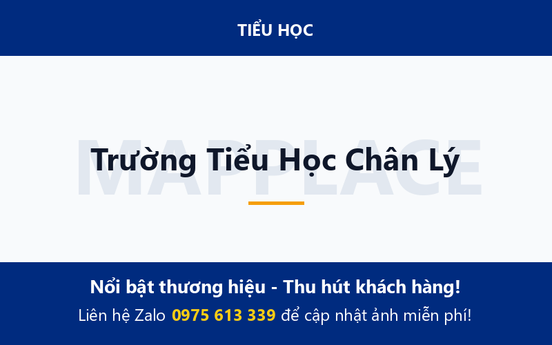 Trường Tiểu Học Chân Lý