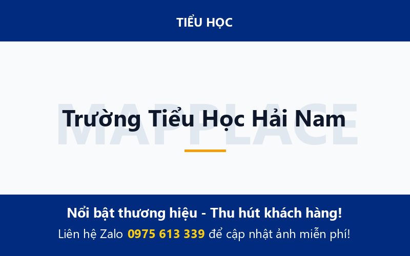 Trường Tiểu Học Hải Nam