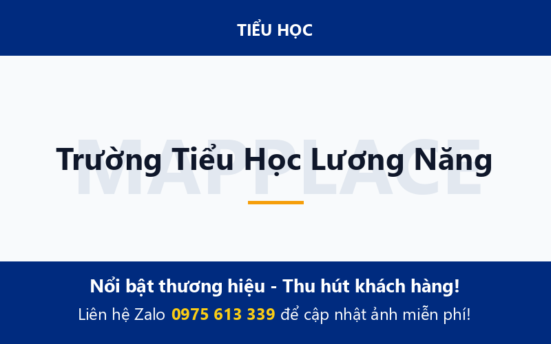 Trường Tiểu Học Lương Năng
