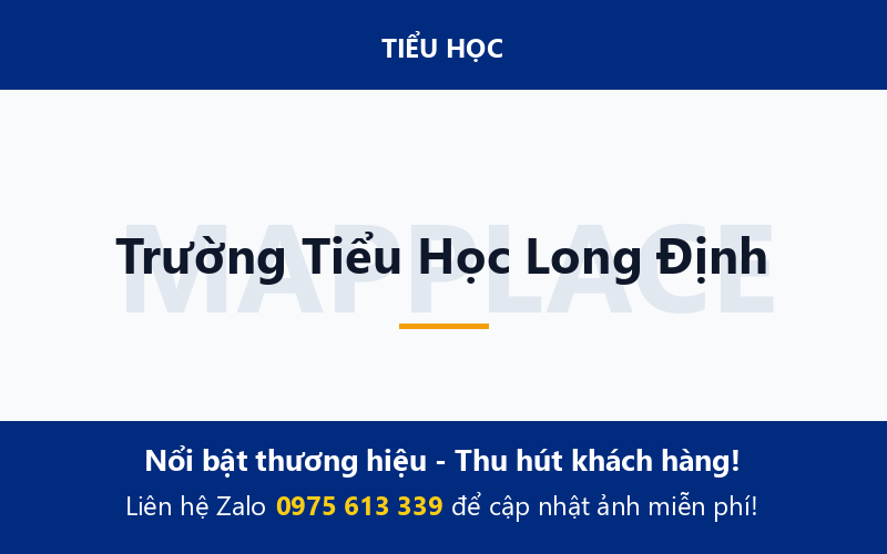 Trường Tiểu Học Long Định