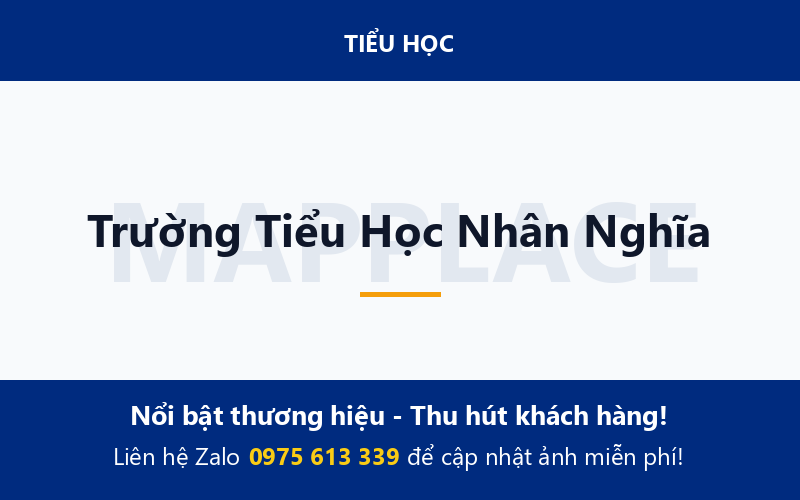 Trường Tiểu Học Nhân Nghĩa