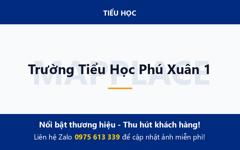 Trường Tiểu Học Phú Xuân 1