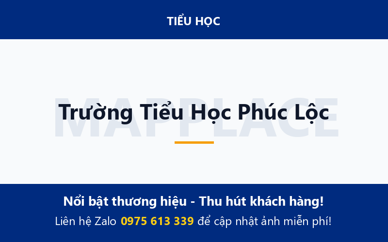 Trường Tiểu Học Phúc Lộc
