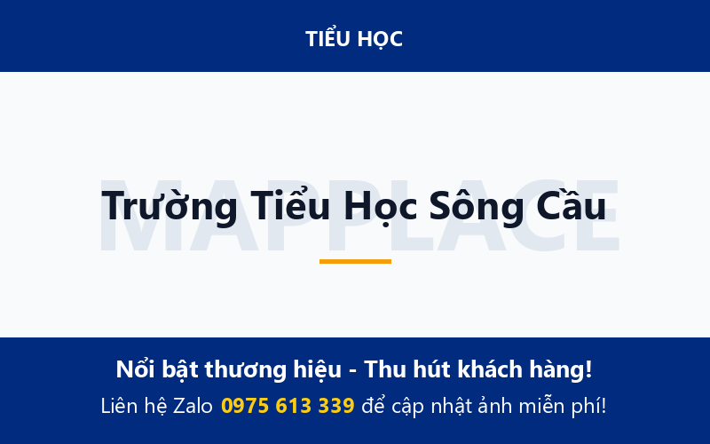 Trường Tiểu Học Sông Cầu