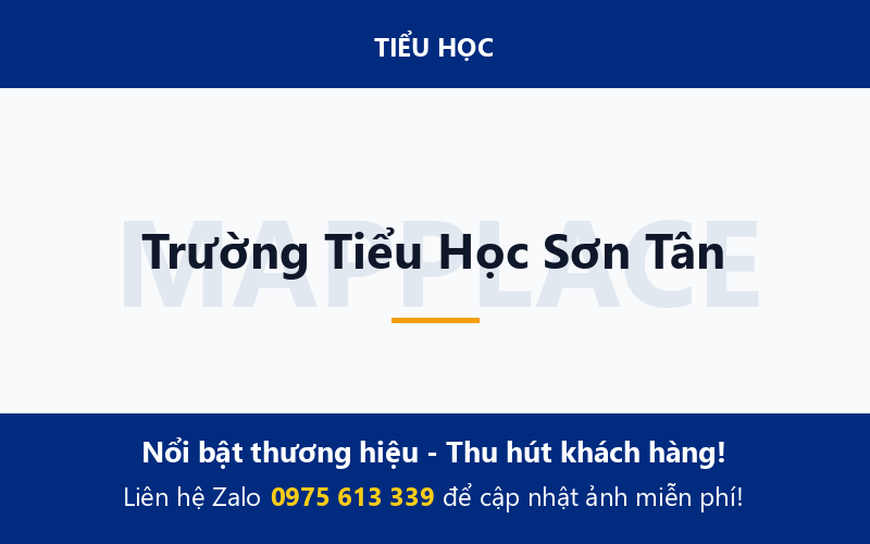 Trường Tiểu Học Sơn Tân