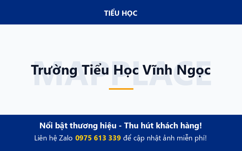 Trường Tiểu Học Vĩnh Ngọc