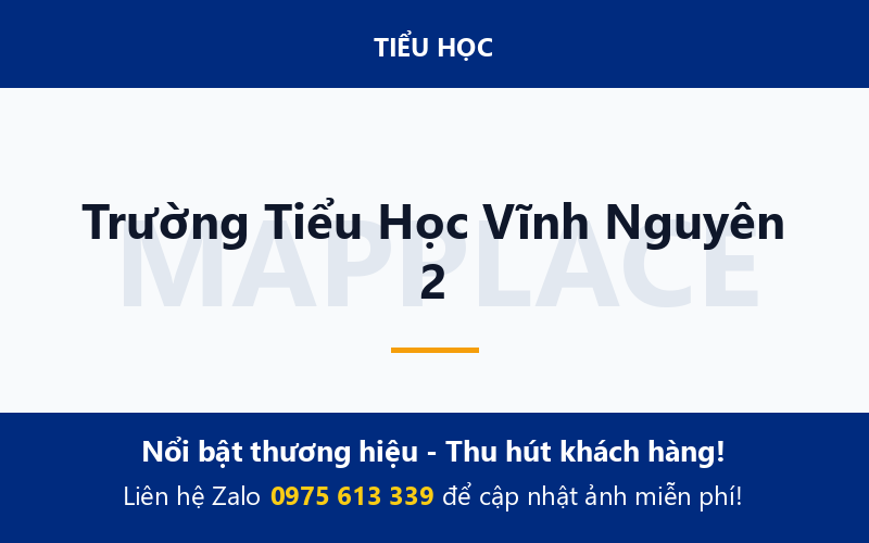 Trường Tiểu Học Vĩnh Nguyên 2