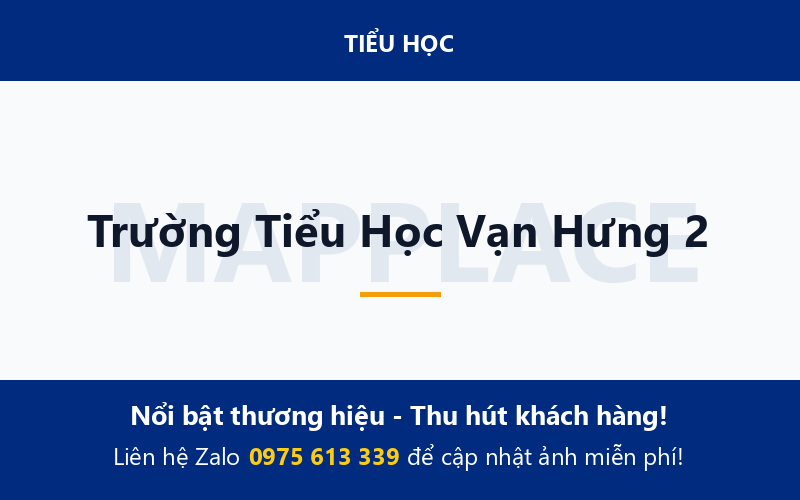 Trường Tiểu Học Vạn Hưng 2