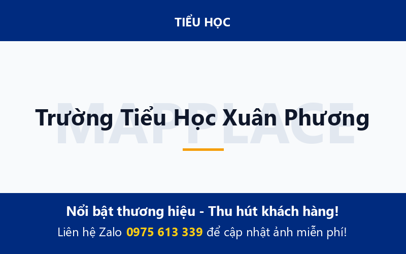 Trường Tiểu Học Xuân Phương