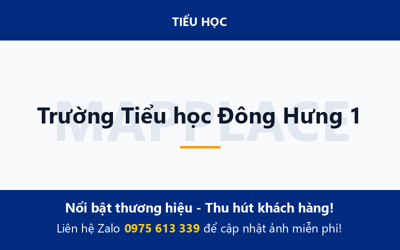 Trường Tiểu học Đông Hưng 1
