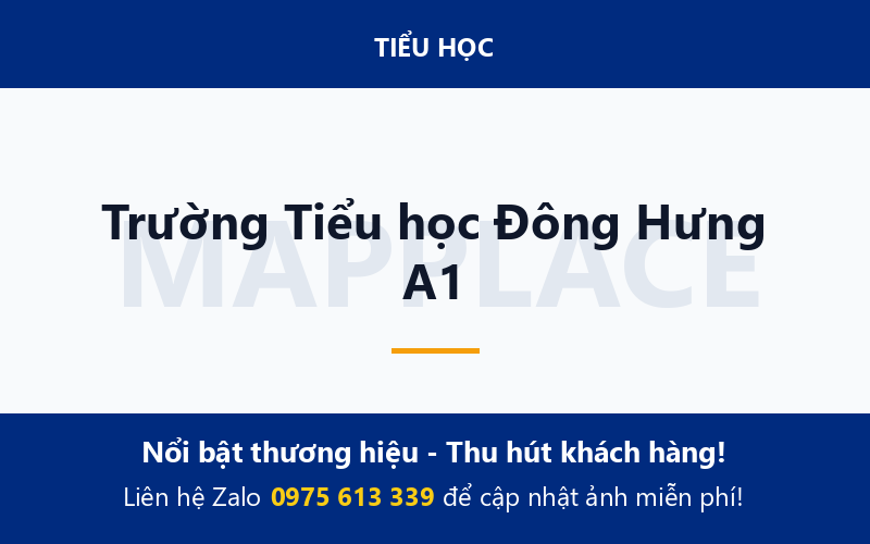 Trường Tiểu học Đông Hưng A1