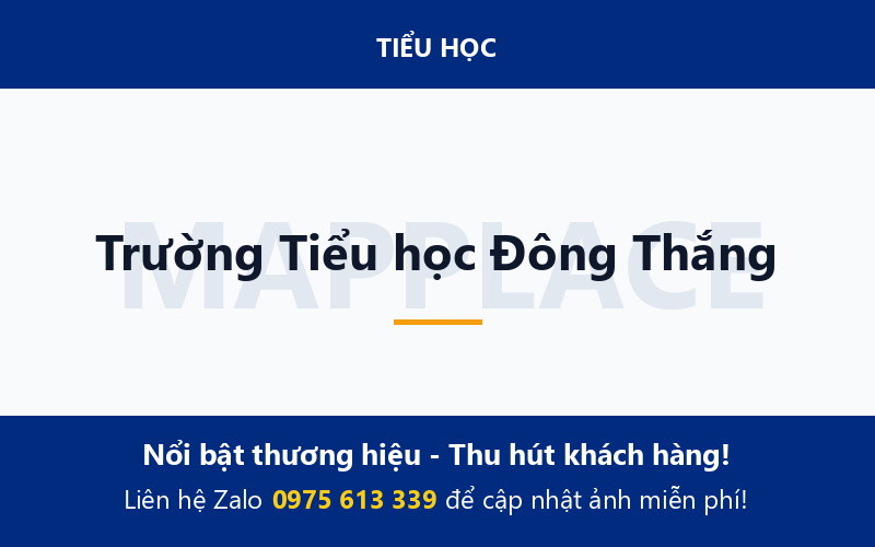 Trường Tiểu học Đông Thắng