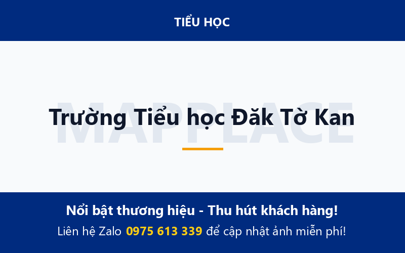 Trường Tiểu học Đăk Tờ Kan