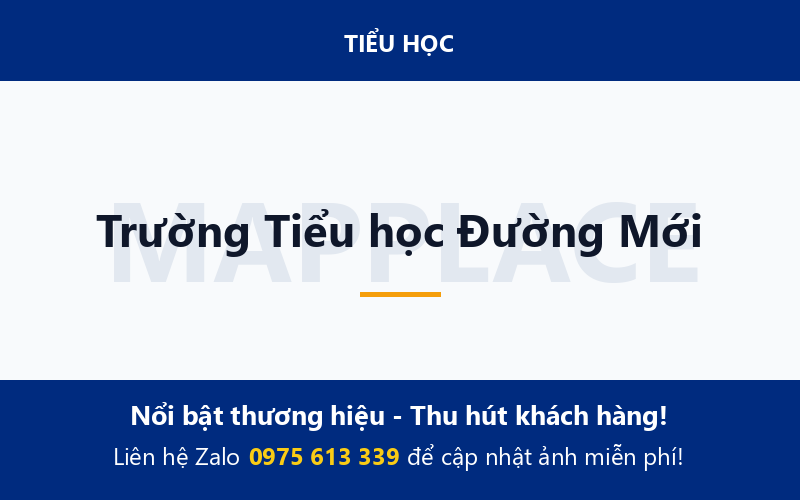 Trường Tiểu học Đường Mới