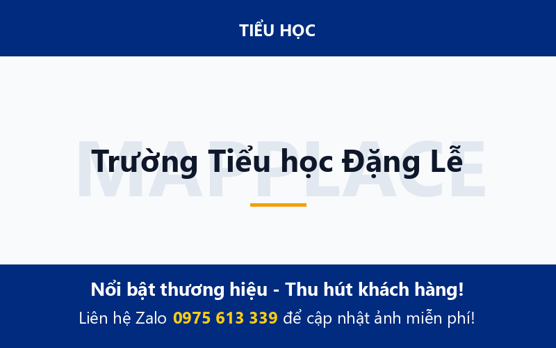 Trường Tiểu học Đặng Lễ