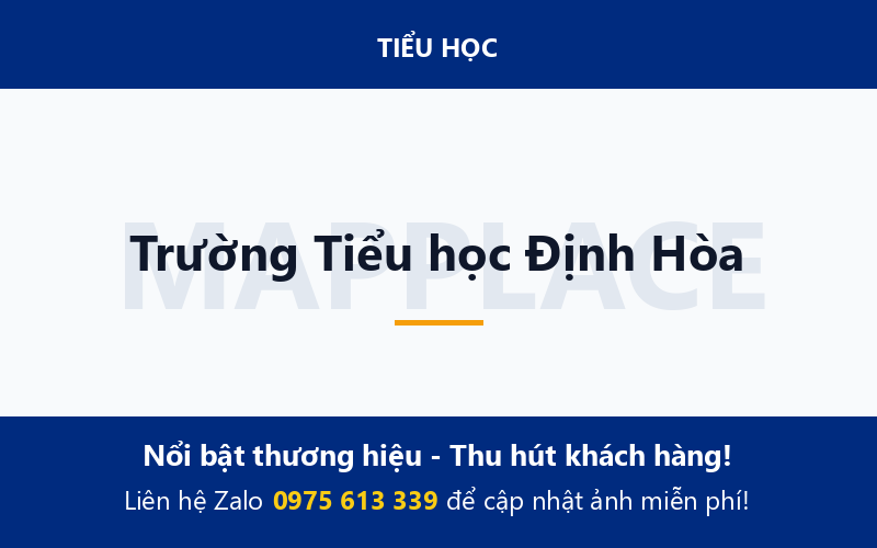 Trường Tiểu học Định Hòa
