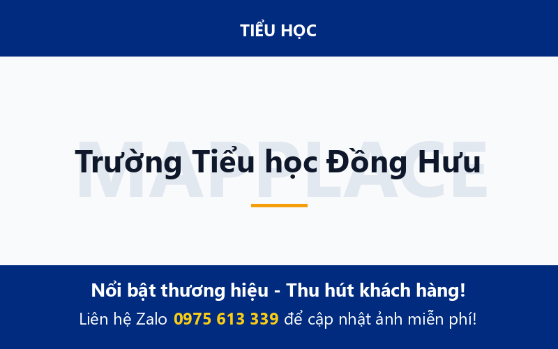 Trường Tiểu học Đồng Hưu