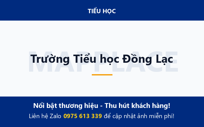 Trường Tiểu học Đồng Lạc
