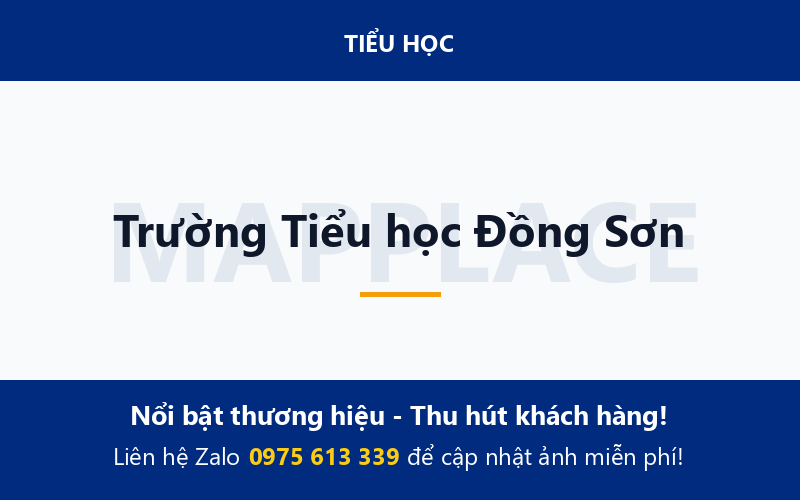 Trường Tiểu học Đồng Sơn