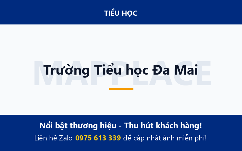Trường Tiểu học Đa Mai